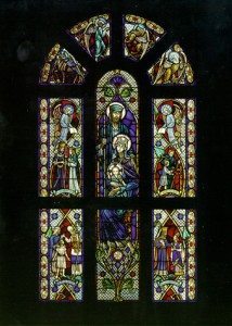 Detail, Holy Family Window, Holy Family Church, Duxbury, Ma.