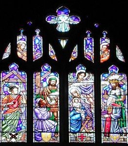 Nativity Window, St. George’s School Chapel Window, Middletown, RI