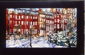 Boston in Winter, Residence, Boston, Ma.