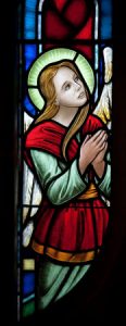 Detail from The Great Altar Window, St. George’sSchool, Middletown, RI