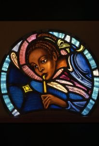 African American Angel, St. James Episcopal Church, Cambridge, Ma.